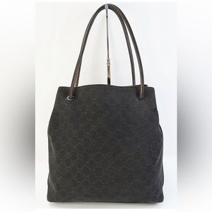 Authentic Gucci Canvas Tote